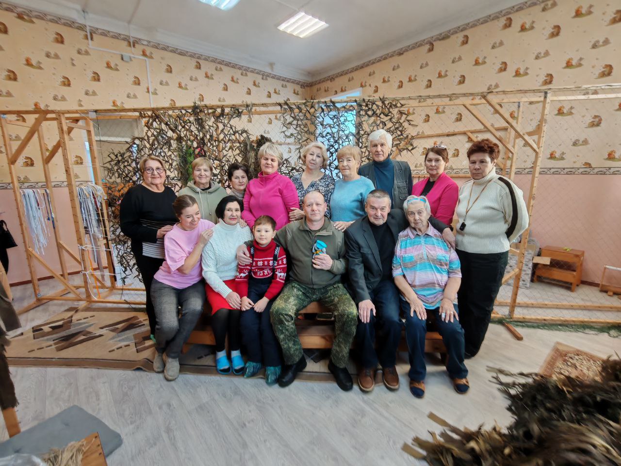 Встреча жителей городка ИВАТУ с участником СВО, иркутянином Алексеем состоялась в Центре по работе с населением и общественными объединениями МКУ «ГОРОД»