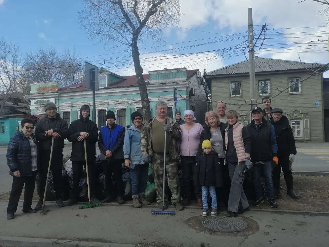 Общегородской субботник завершился в Иркутске