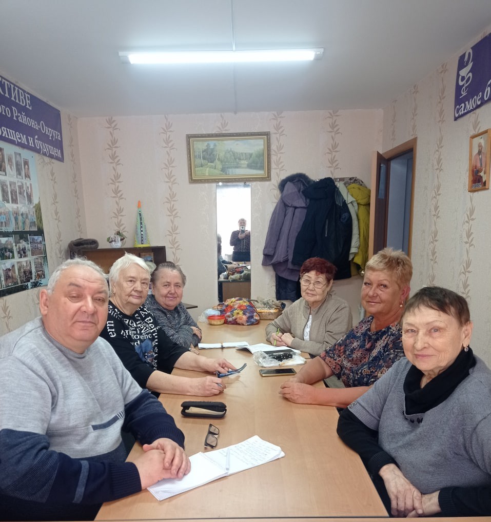 Первичная организация ветеранов «Здоровье» провела заседание в Иркутске