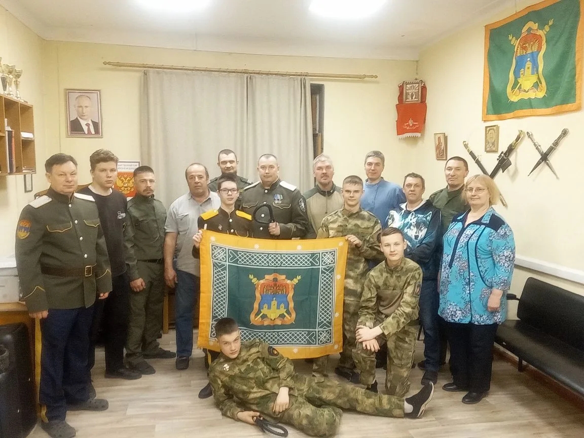 Собрание городского казачьего общества «Вознесенское» прошло в Иркутске