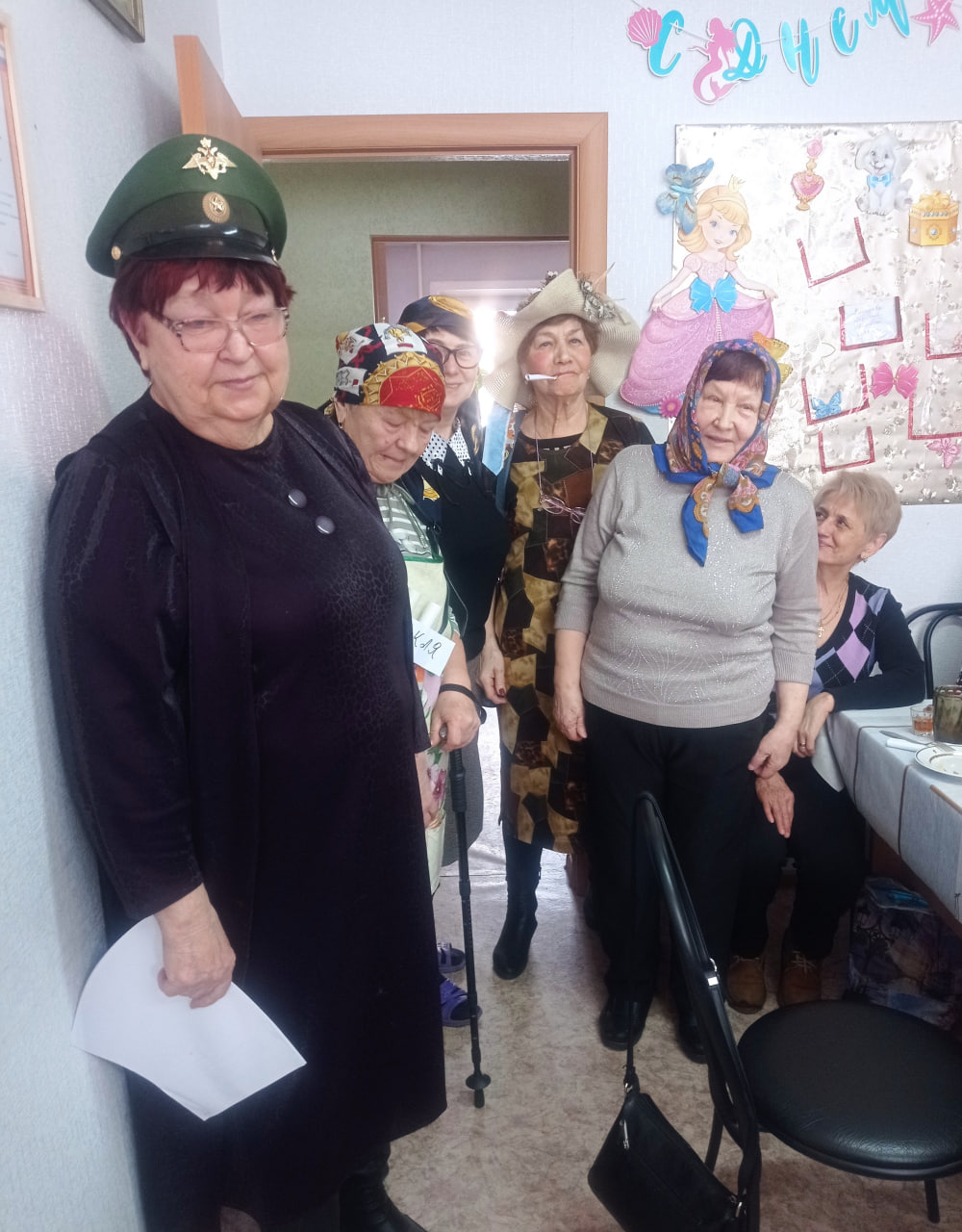 Ветеранская организация «Мудрость» отпраздновала 23 февраля и 8 марта
