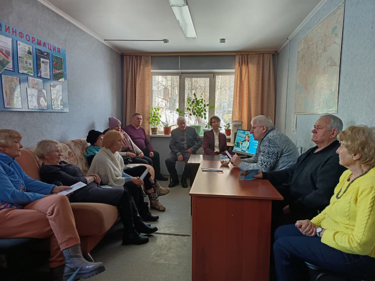 Совет общественности микрорайона Солнечный провел первую встречу в этом году