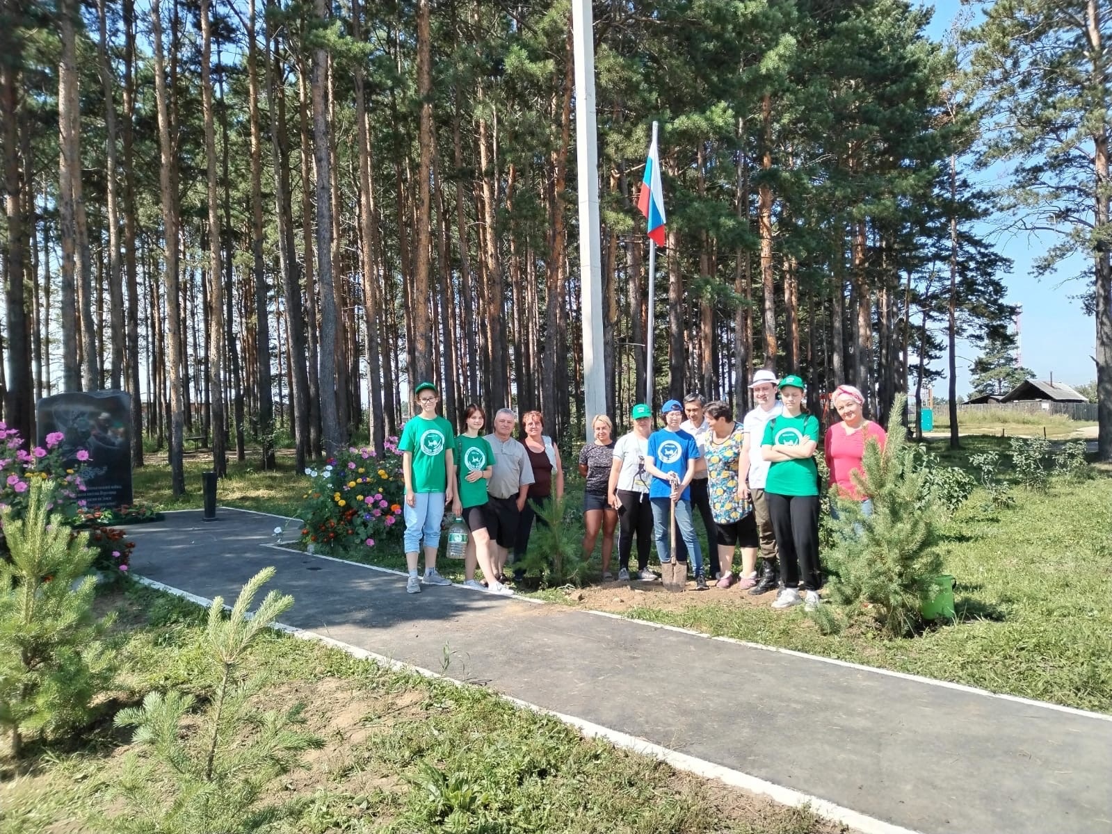 Экологическая акция в поселке Вересовка