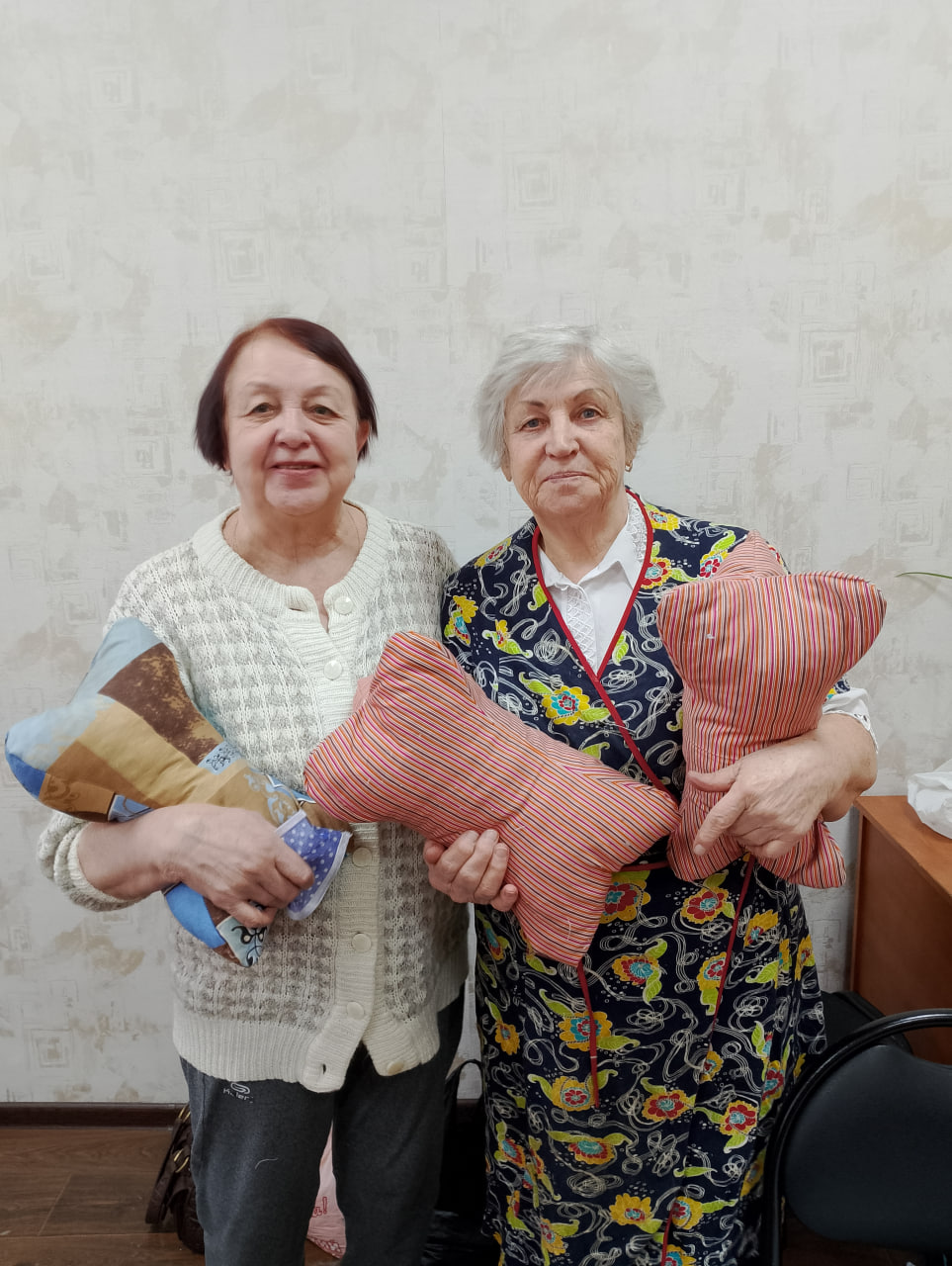 Клуб «Цветной лоскуток» помогает участникам СВО, проходящим лечение в госпиталях