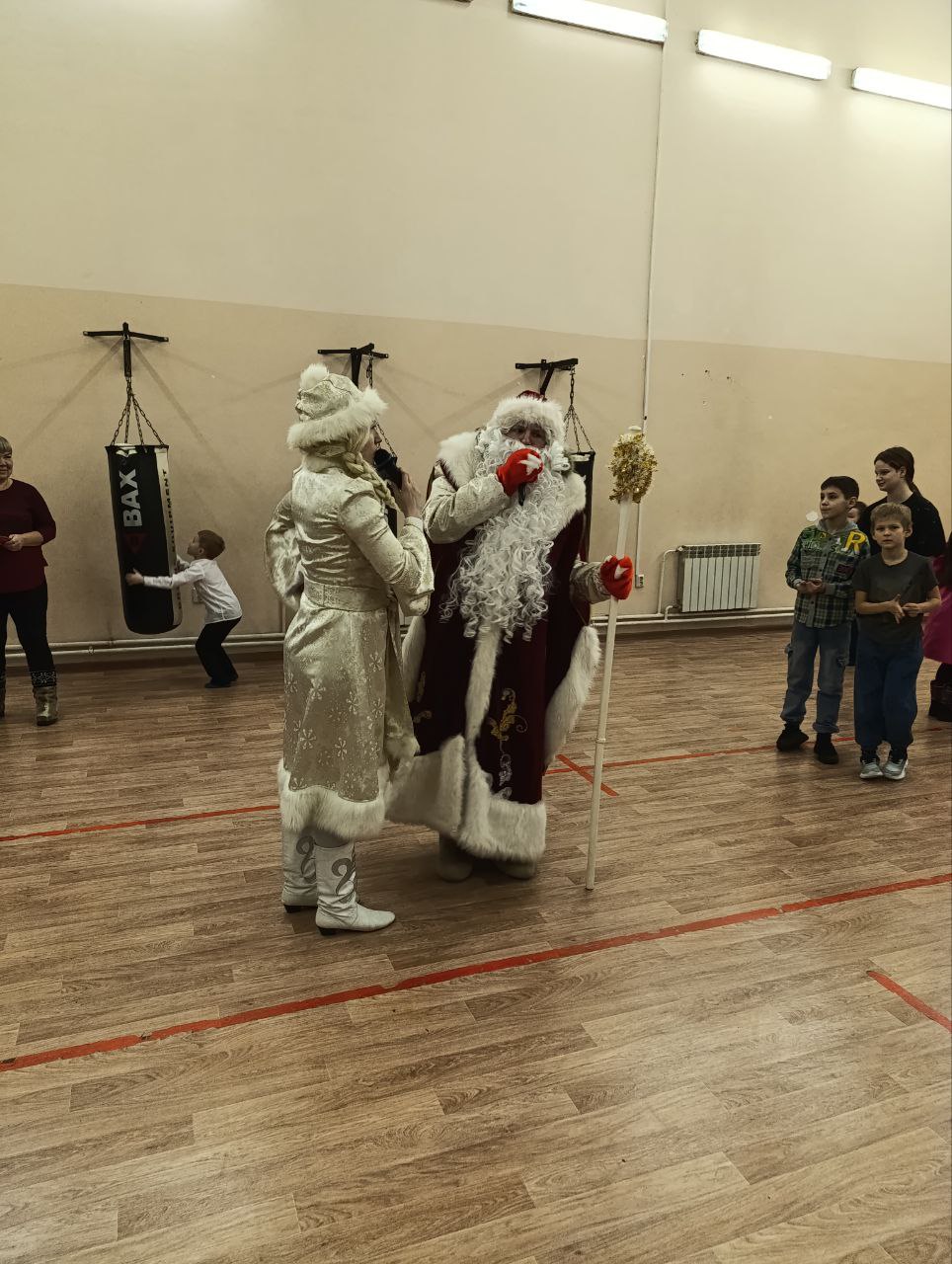 Новогодний праздник прошел в Центре по работе с населением и общественными объединениями МКУ «ГОРОД» на улице Центральной, 1