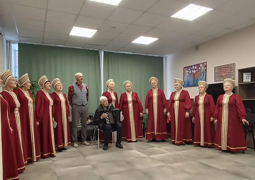 Хор «Сибирские напевы» провел концерт в профилактории РЖД «Иркутский»